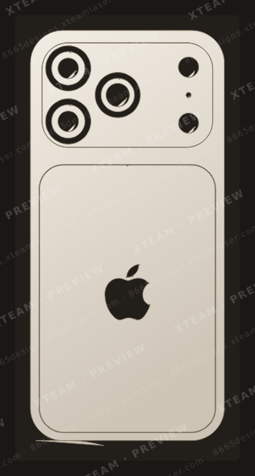 Apple 17 Pro — Apple 17 Pro - Back logo 2