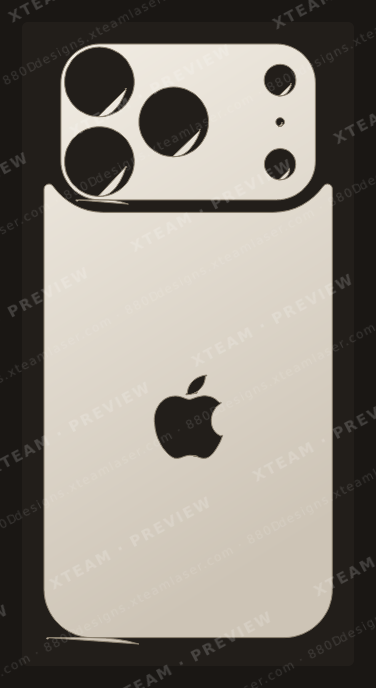 Apple 17 Pro — Apple 17 Pro - Back logo 4