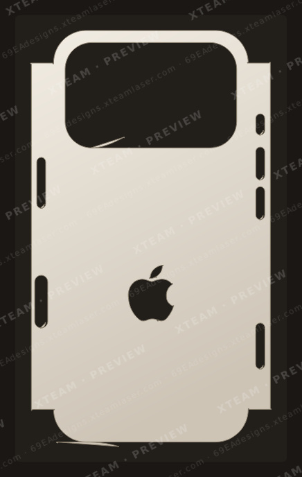 Apple 17 Pro — Apple 17 Pro - Half logo
