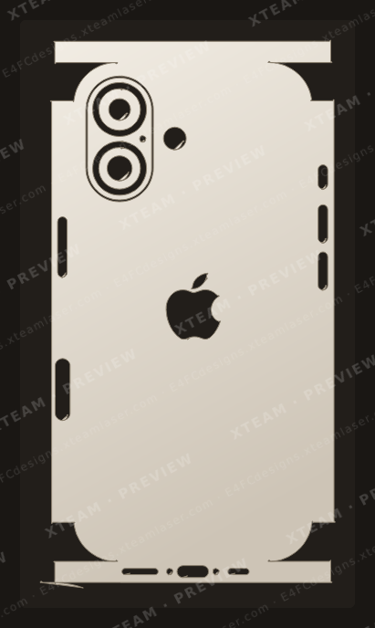 Apple 17 — Apple 17 - All logo 4(No card slot)