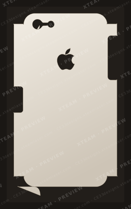 Apple 5C — Apple 5C - Half logo