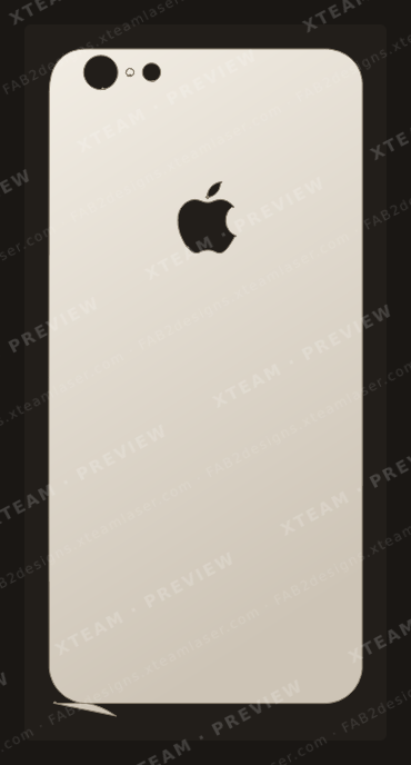 Apple 6 Plus — Apple 6 Plus - Back logo
