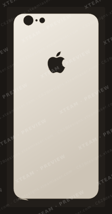 Apple 6 — Apple 6 - Back logo