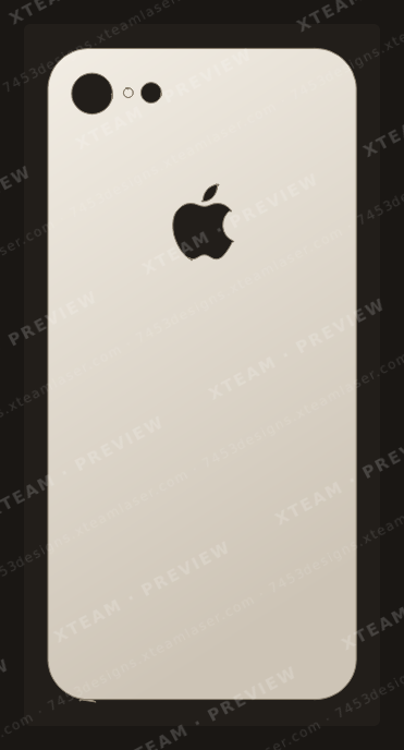 Apple 7 — Apple 7 - Back logo
