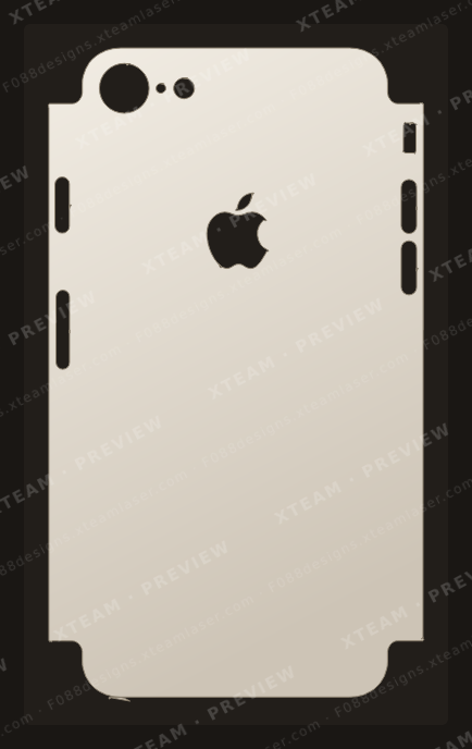 Apple 8 — Apple 8 - Half logo