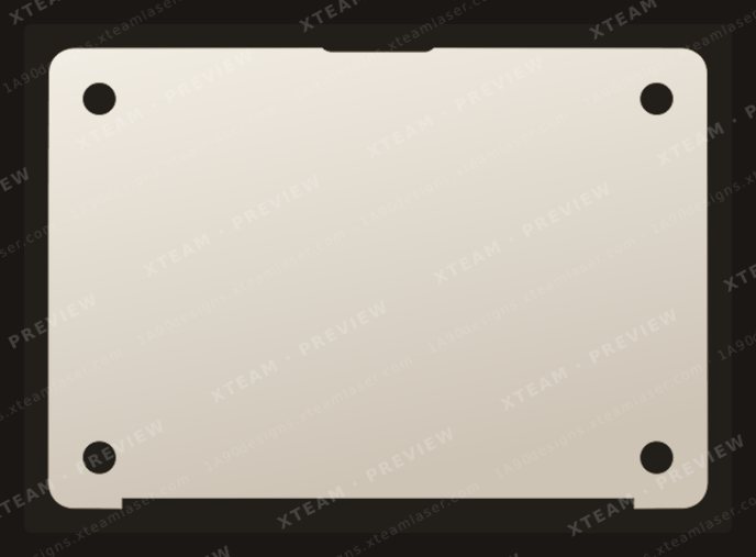 Apple Air 13.3 inch (2018-2020) A2337 — Apple Air 13.3 inch (2018-2020) A2337 - Macbook BOTTOM V1 (2)