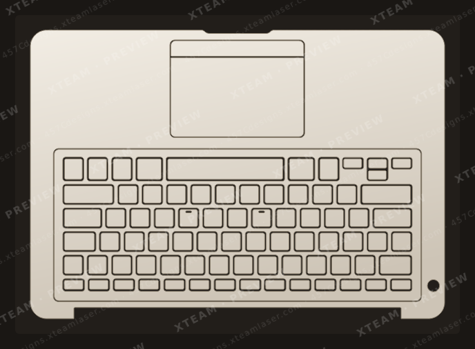 Apple Air (13-inch, 2008) A1237, A1304 — Apple Air (13-inch, 2008) A1237, A1304 - Macbook KEYBOARD FULL (2)