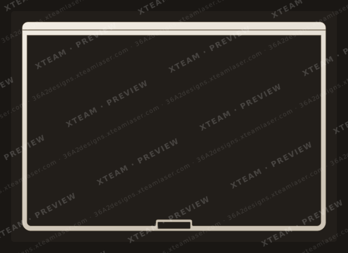 Apple Air 13 (M4) 2025 — Apple Air 13 (M4) 2025 - Macbook SCREEN FRAME (2)