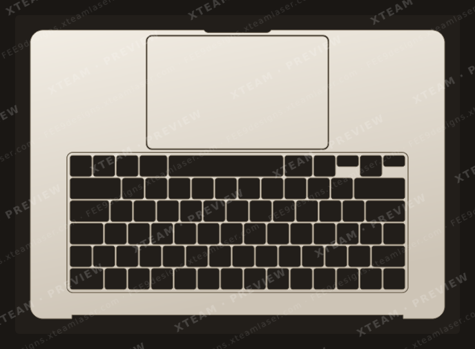 Apple Air 15 Inch M4 2025 — Apple Air 15 Inch M4 2025 - Macbook KEYBOARD FULL