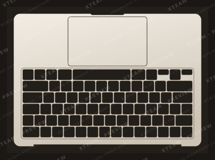 Apple Air M2 2022 A2681 — Apple Air M2 2022 A2681 - Macbook KEYBOARD FULL
