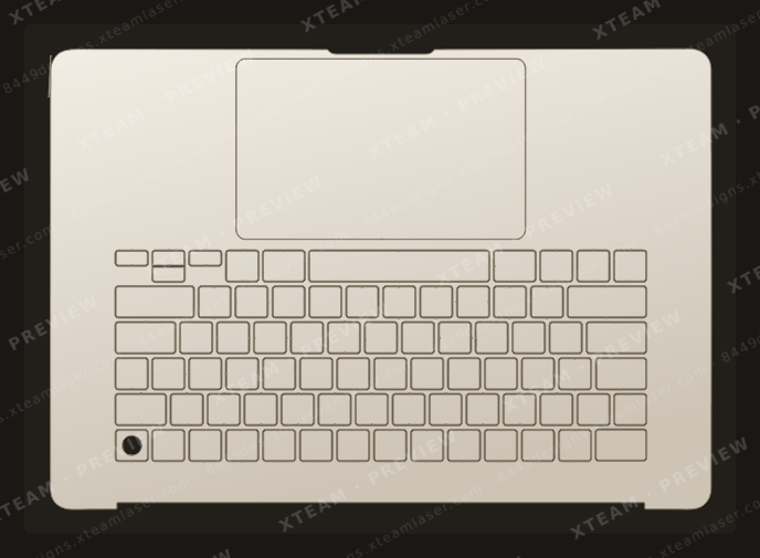 Apple MacBook Air 15 M2(A2941)(2023) — Apple MacBook Air 15 M2(A2941)(2023) - Keyboard 1