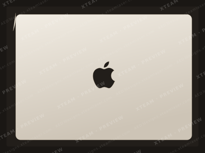 Apple MacBook Pro 14 M4(2024) — Apple MacBook Pro 14 M4(2024) - Back logo