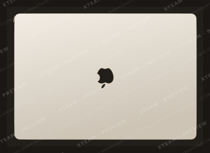 Apple MacBook Pro 15(2018) — Apple MacBook Pro 15(2018) - Back logo