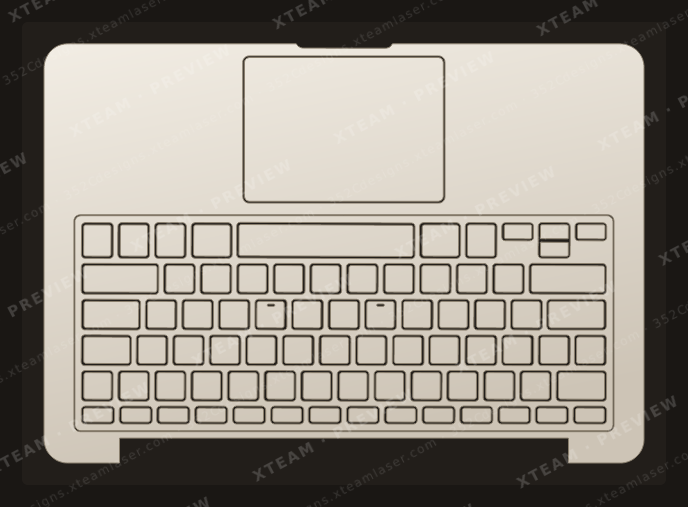 Apple Pro 13.3 inch (2012-2015) — Apple Pro 13.3 inch (2012-2015) - Macbook KEYBOARD FULL (2)