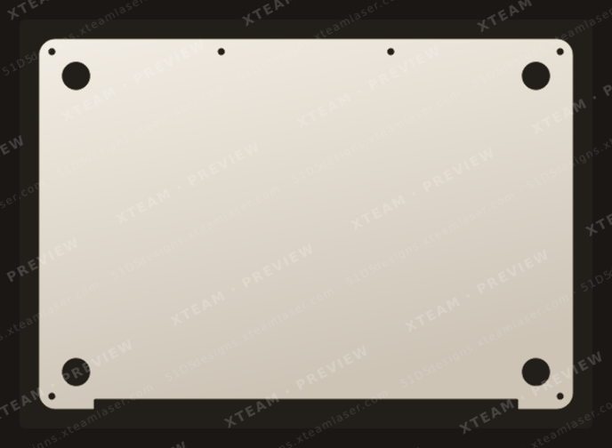 Apple Pro 13.3 inch (2016 - 2019 - 2017)  A1706, A1708 — Apple Pro 13.3 inch (2016 - 2019 - 2017) A1706, A1708 - Macbook BOTTOM (2)