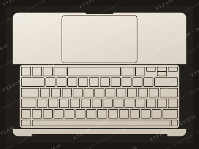 Apple Pro 13.3 inch (2020) — Apple Pro 13.3 inch (2020) - Macbook KEYBOARD FULL (2)