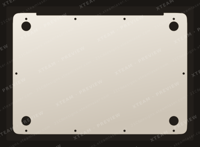 Apple Pro (13-inch, 2008) — Apple Pro (13-inch, 2008) - Macbook BOTTOM
