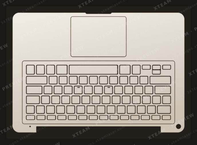 Apple Pro (13-inch, 2008) — Apple Pro (13-inch, 2008) - Macbook KEYBOARD FULL (2)