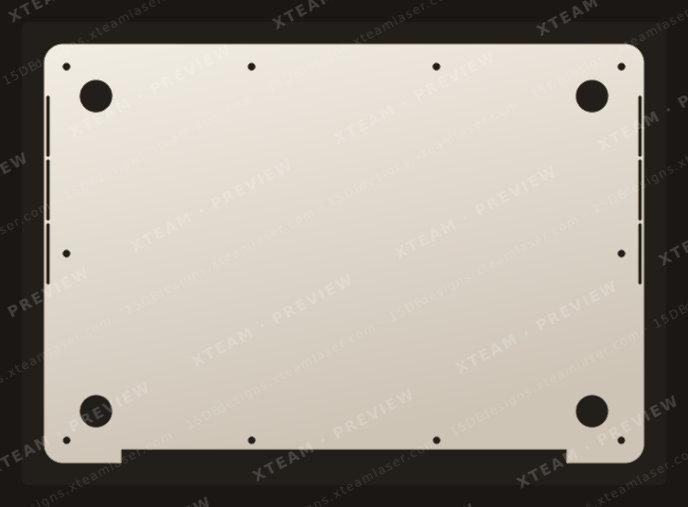 Apple Pro (13-inch, 2013 (Late), 2014, 2015) A1502 — Apple Pro (13-inch, 2013 (Late), 2014, 2015) A1502 - Macbook BOTTOM FULL