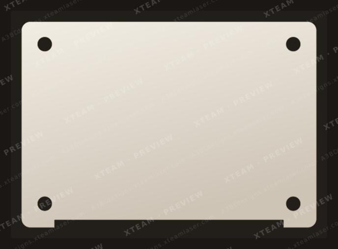 Apple Pro (13-inch, 2020) A2289, A2251, A2338 M1 — Apple Pro (13-inch, 2020) A2289, A2251, A2338 M1 - Macbook BOTTOM (2)