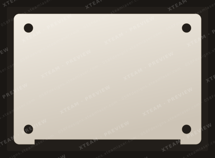 Apple Pro 13-inch (2020) A2289 — Apple Pro 13-inch (2020) A2289 - Macbook BOTTOM