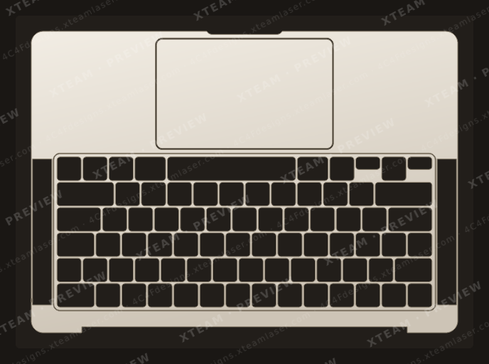 Apple Pro 14 M4 2024 — Apple Pro 14 M4 2024 - Macbook KEYBOARD FULL (2)