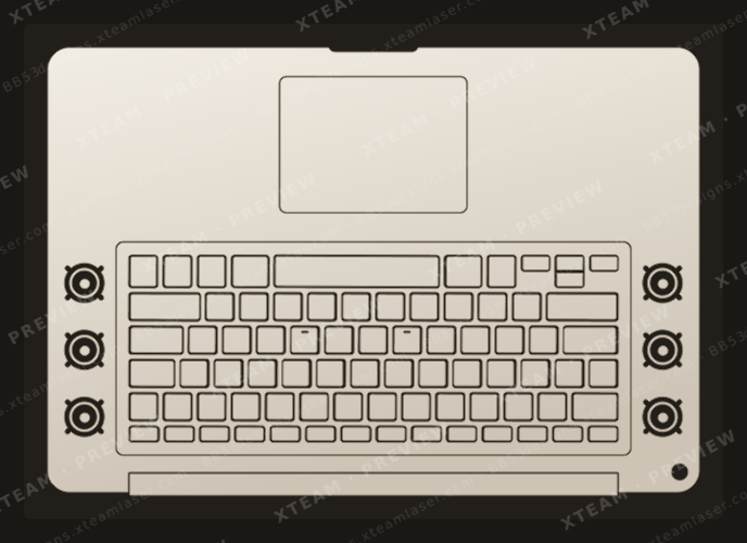 Apple Pro 15 inch (2008-2011) — Apple Pro 15 inch (2008-2011) - Macbook KEYBOARD FULL (2)