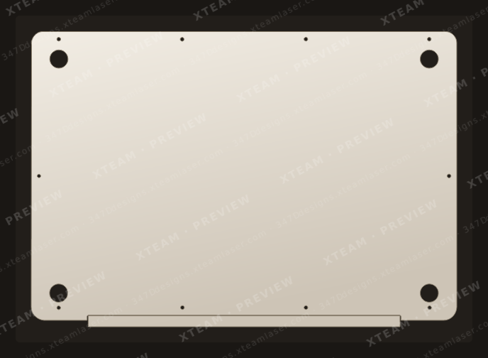 Apple Pro 17 INCH 2010 — Apple Pro 17 INCH 2010 - Macbook BOTTOM