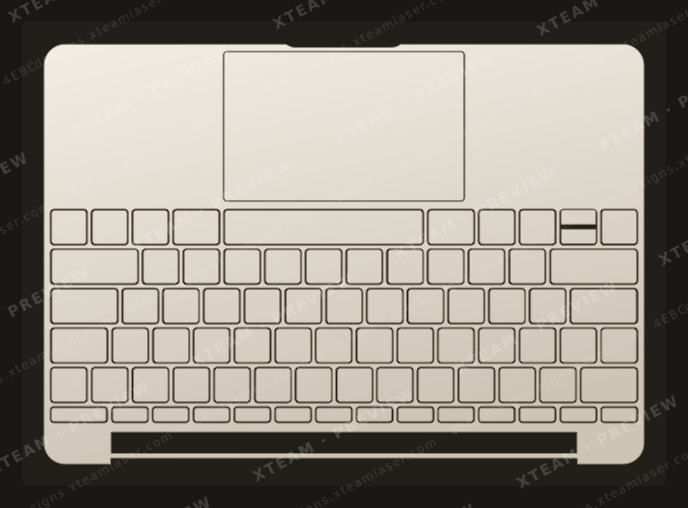 Apple Retina 12 INCH  (2016) A1534 — Apple Retina 12 INCH (2016) A1534 - Macbook KEYBOARD FULL (2)