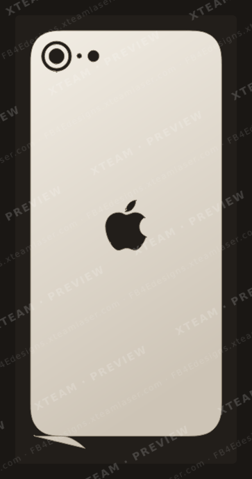 Apple SE 2020 — Apple SE 2020 - logo Back