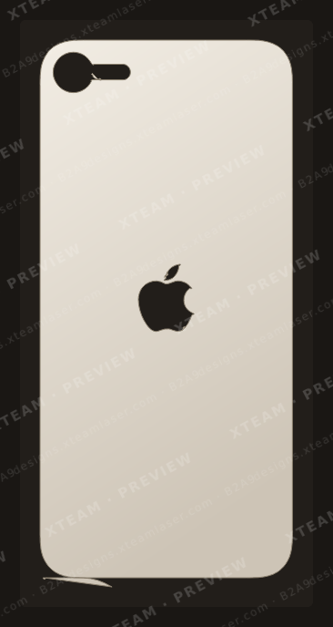 Apple SE 2022 — Apple SE 2022 - Back logo