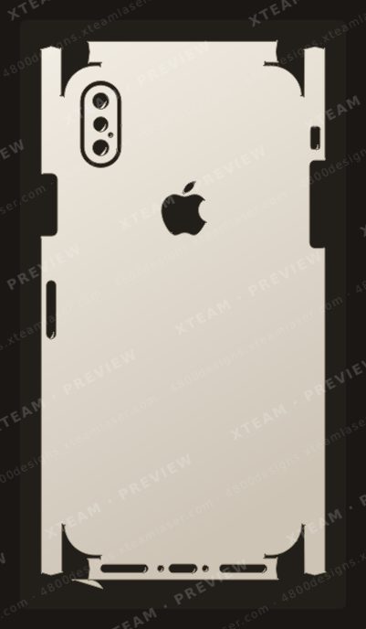 Apple X — Apple X - All logo TPU