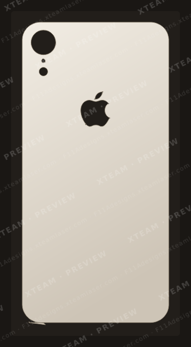 Apple XR — Apple XR - Back logo