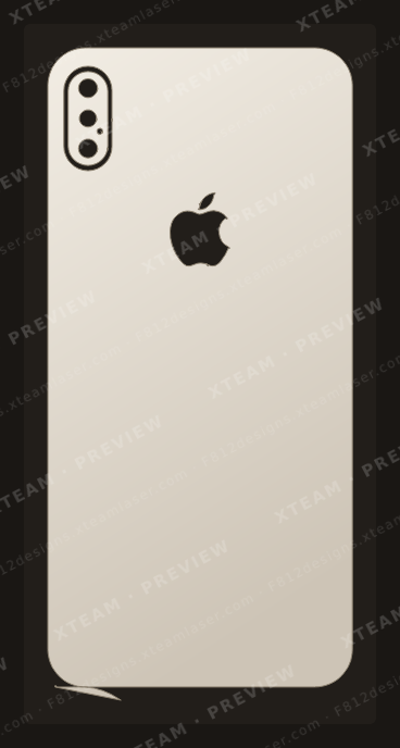 Apple XS Max — Apple XS Max - Back logo