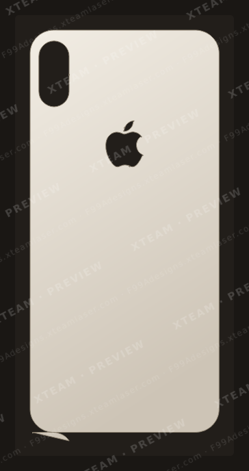 Apple XS Max — Apple XS Max - Back logo