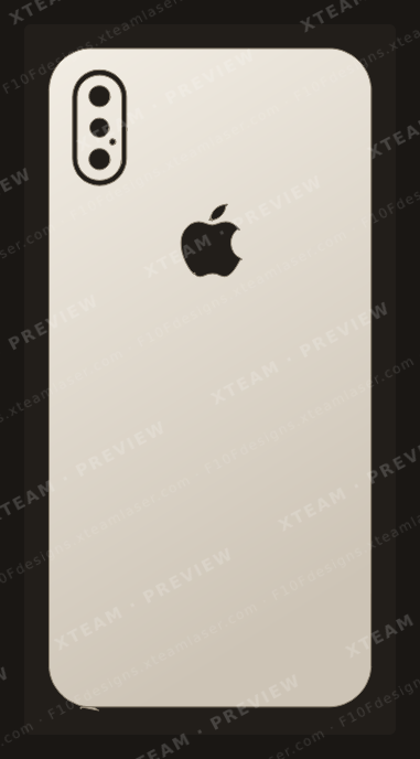 Apple XS — Apple XS - Back logo 1