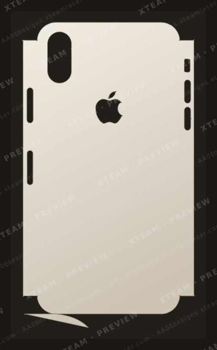 Apple XS — Apple XS - Half logo 1