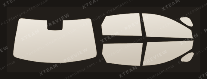 Arcfox Alfa T5 — Arcfox Alfa T5 - Window Film A 2024