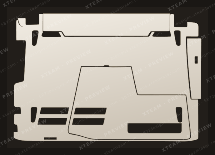 Asus ROG GL552 — Asus ROG GL552 - BOTTOM