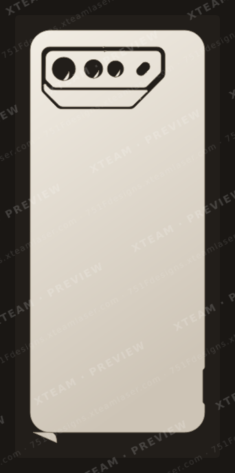Asus ROG Phone 7 — Asus ROG Phone 7 - Back 1