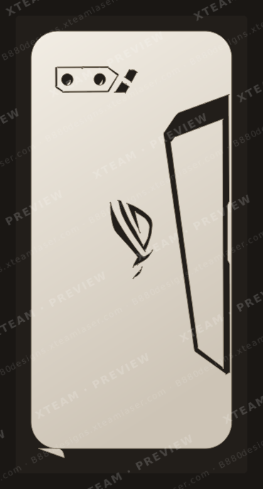 Asus ROG Phone2 ZS660KL — Asus ROG Phone2 ZS660KL - Back 1