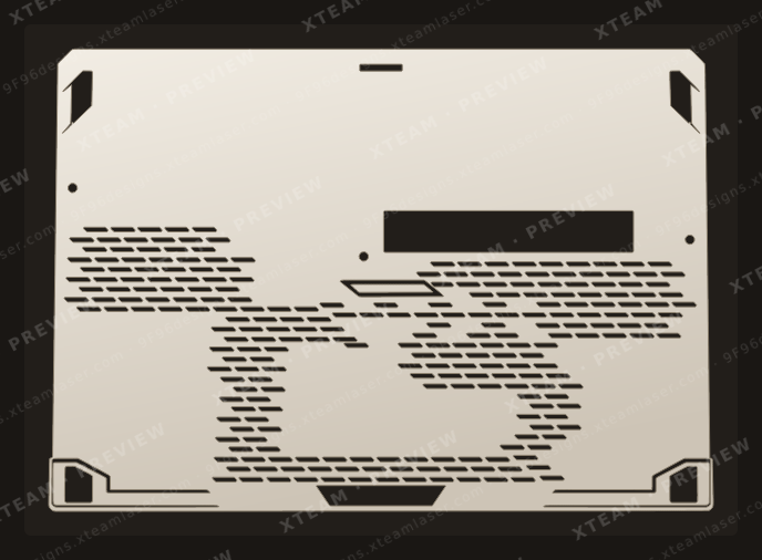 Asus ROG Strix G731 — Asus ROG Strix G731 - BOTTOM (2)