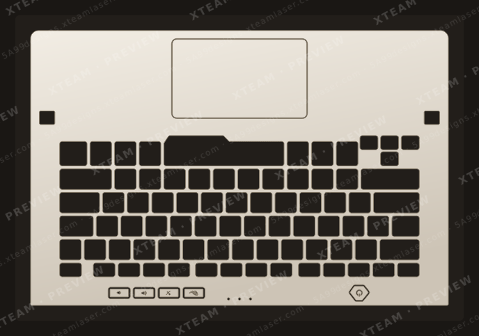 Asus ROG Zephyrus G14 GA401 — Asus ROG Zephyrus G14 GA401 - KEYBOARD FULL
