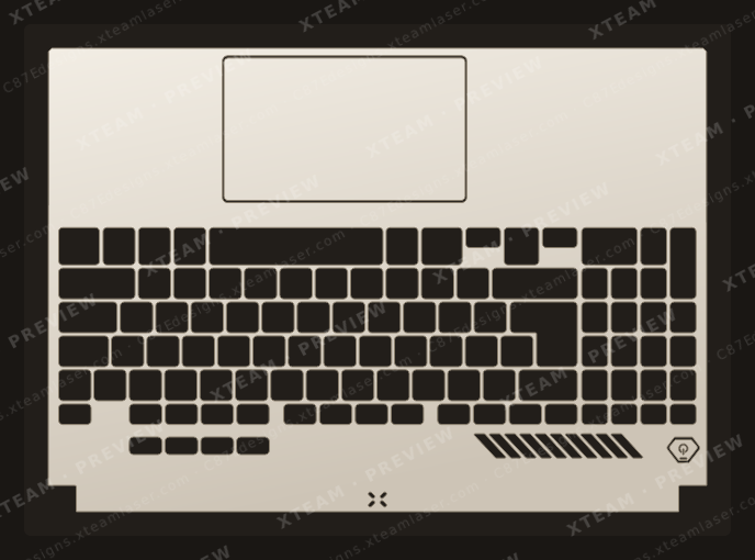 Asus TUF Gaming A16 FA607 — Asus TUF Gaming A16 FA607 - KEYBOARD FULL (2)