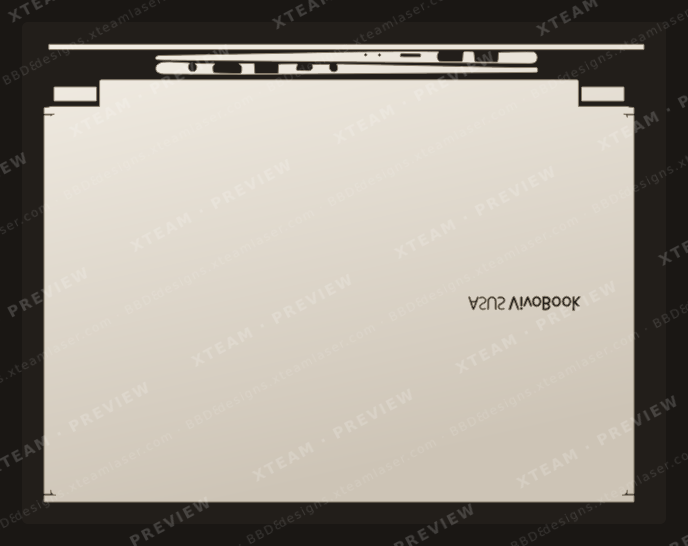 Asus VivoBook 14 A415E — Asus VivoBook 14 A415E - TOP SKIN WITH BORDERS (2)