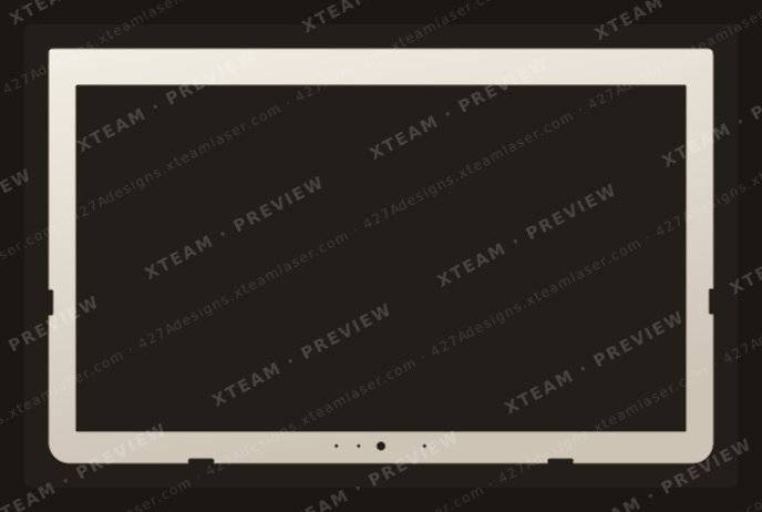 Asus X542U — Asus X542U - SCREEN FRAME (2)