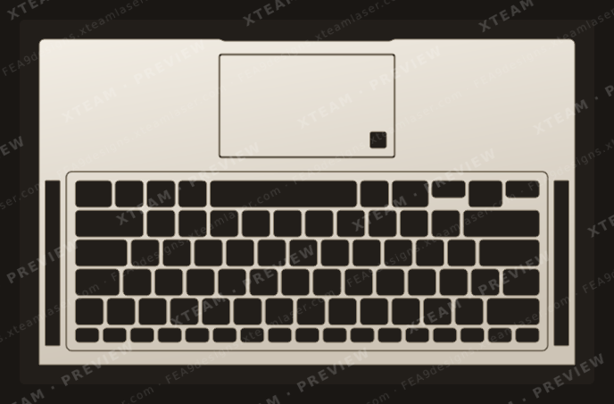 Asus Zenbook 14 UM431 — Asus Zenbook 14 UM431 - KEYBOARD FULL (2)