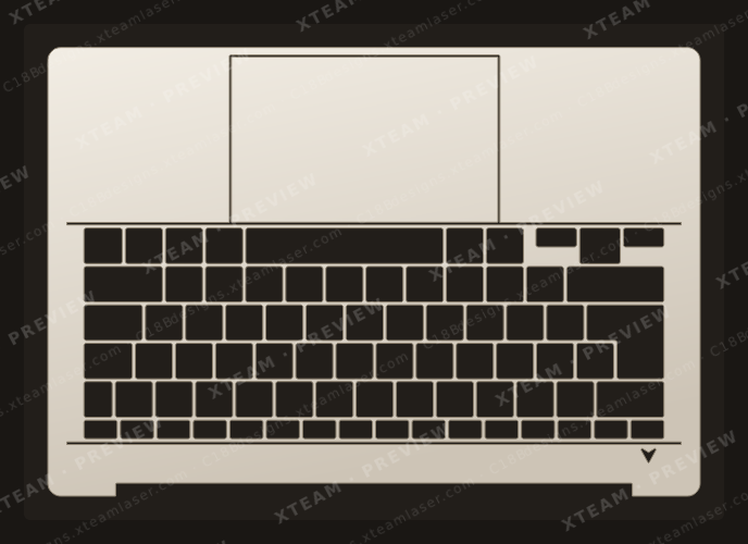 Asus Zenbook A14 UX3407 — Asus Zenbook A14 UX3407 - KEYBOARD FULL