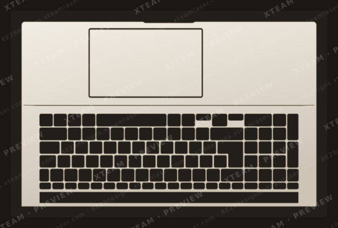 Asus Zenbook Pro 17 (UM6702) — Asus Zenbook Pro 17 (UM6702) - KEYBOARD FULL