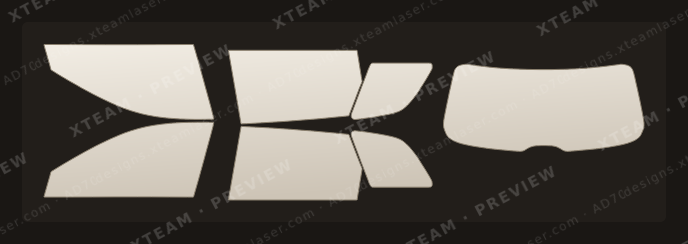 Audi A3 — Audi A3 - Window Film A Hatchback 2006